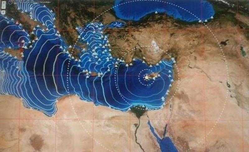 هزة أرضية تضرب البحر المتوسط