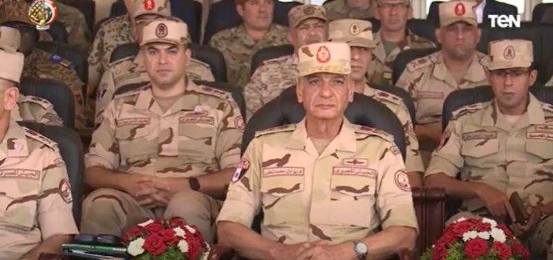 وزير الدفاع يشهد المرحلة الختامية لتدريب «النجم الساطع 2023» - فيديو