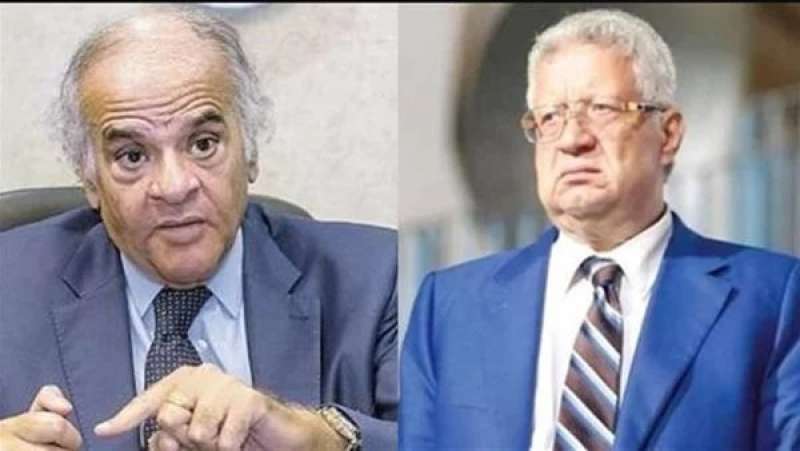 مرتضى منصور وممدوح عباس 