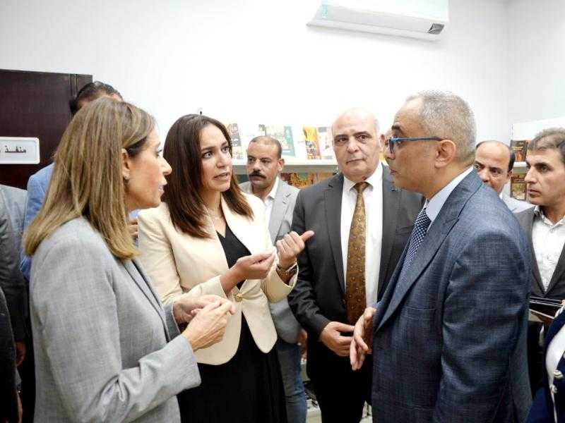 وزيرة الثقافة ونائب محافظ البحيرة يفتتحان قصر ثقافة أبو المطامير