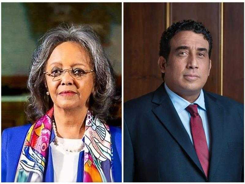 المنفي يتلقى برقية تعزية من رئيس إثيوبيا