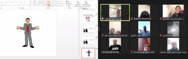 جانب من الورشة