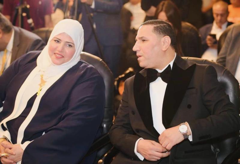 عبدالناصر زيدان وسميرة الدغيدي 