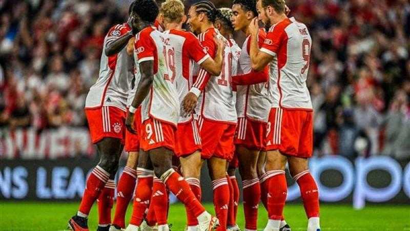 الشوط الأول.. بايرن ميونخ يضرب مانشستر يونايتد بهدفين نظيفين