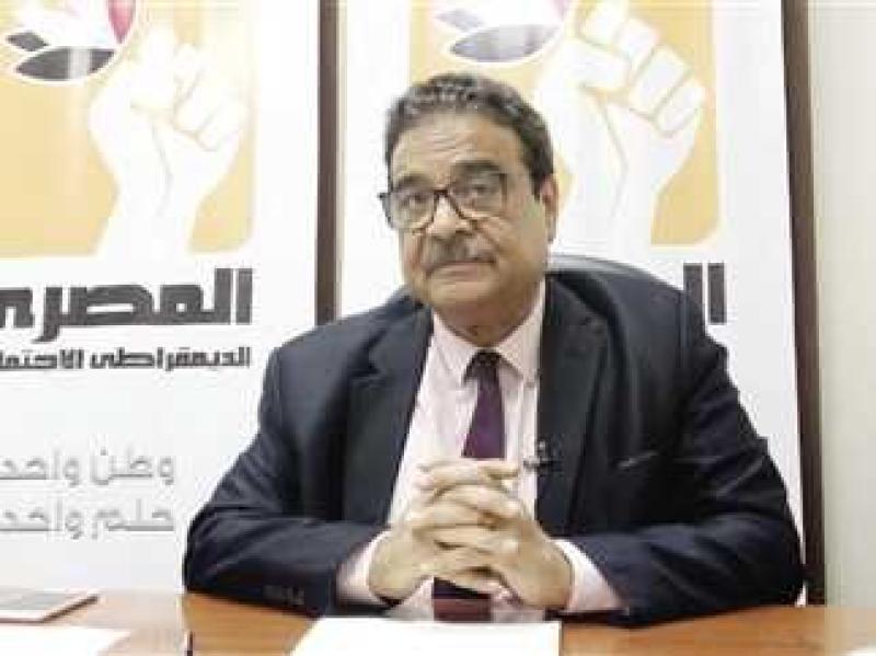 رسميا.. المصري الديمقراطي يدفع بـ فريد زهران في الانتخابات الرئاسية المقبلة