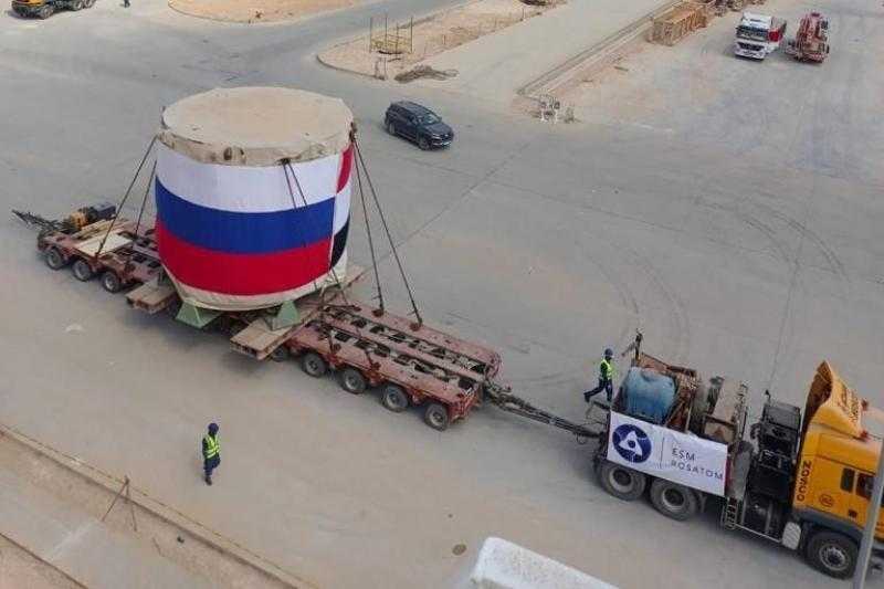 الوكيل: نقل مصيدة قلب المفاعل للوحدة الأولى بمحطة الضبعة تمهيدًا لتركيبها 6 أكتوبر