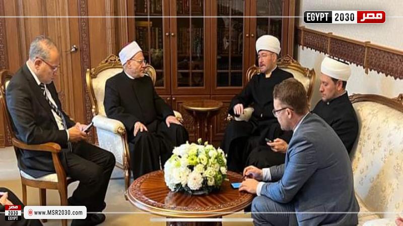 مفتي الجمهورية خلال اللقاء