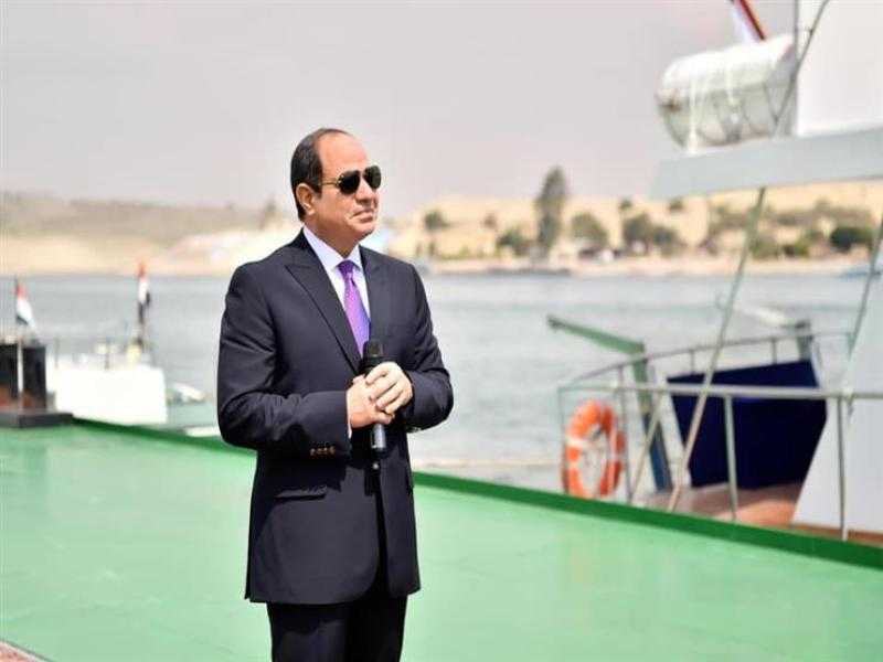 حافظ على سمعة مصر.. ماذا قال الرئيس السيسي لـ أسامة ربيع في أزمة إيفرجيفن؟