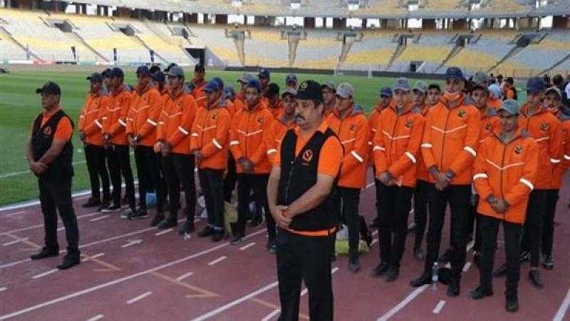 انتشار أمني مكثف باستاد القاهرة لتأمين مباراة الزمالك والمقاولون