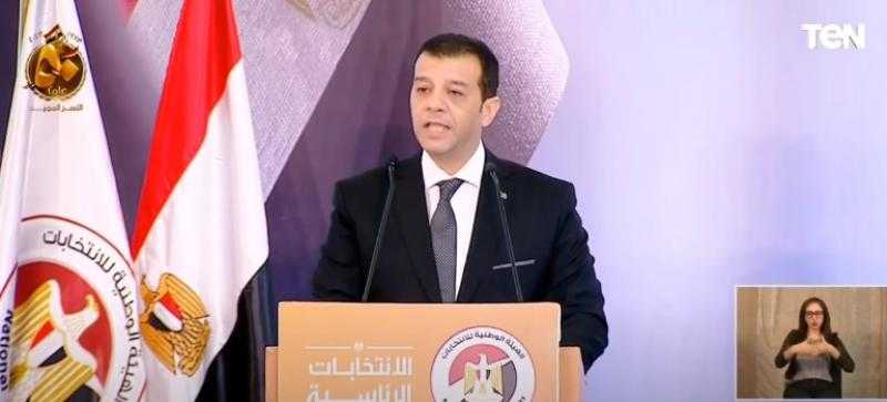 رئيس الهيئة الوطنية للانتخابات: إرادة الشعب أنقذت بلادنا من الأزمات والصعاب