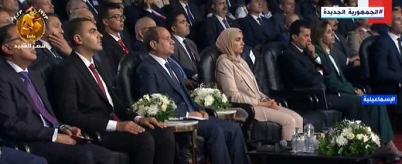 السيسي يشهد جلسة حكاية وطن