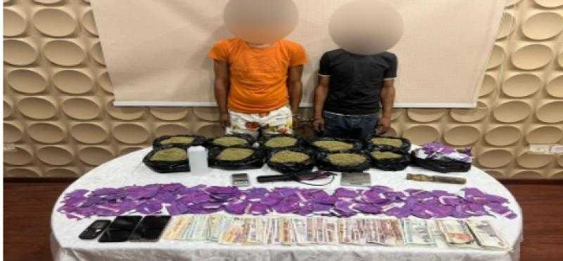 ضبط 15 طربة حشيش بحوزة عاطلين بالدقهلية