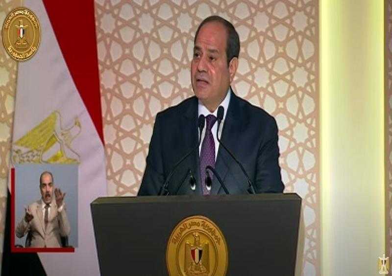 السيسي يشكر شيخ الأزهر: «خلوني أسجل بتقدير شديد كلمة فضيلة الإمام»