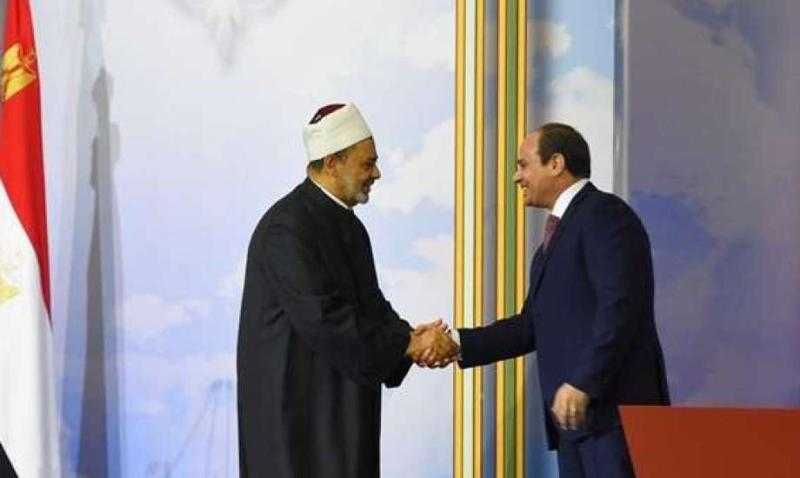 أحمد موسى: محبة حقيقية تجمع الرئيس السيسي والإمام أحمد الطيب