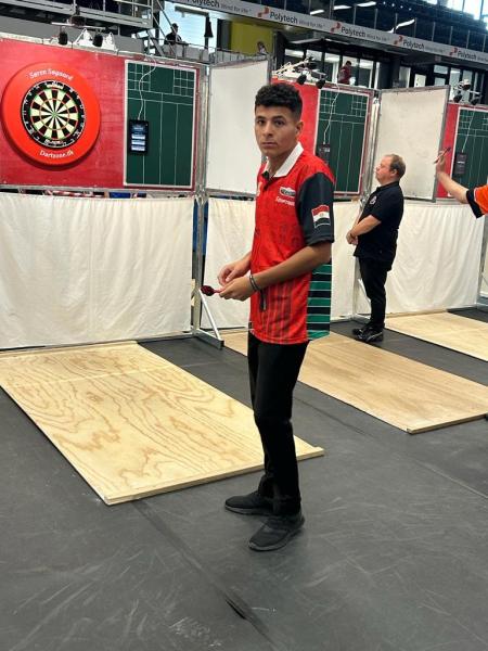 منتخب مصر للدارتس يفوز على أيسلندا والسويد في كأس العالم بالدنمارك