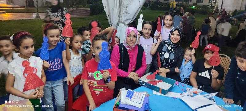 ورش حكي للأطفال وعروض فنية ضمن فعاليات قصور الثقافة بمعرض دمنهور للكتاب