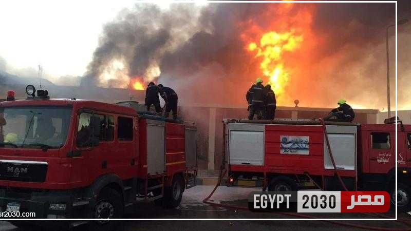 السيطرة على حريق في كابل كهرباء أرضي بالفيوم دون إصابات