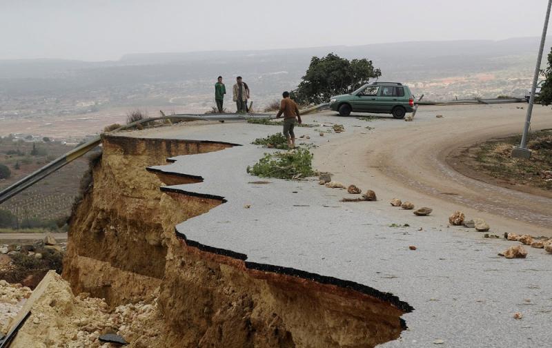 إعصار دانيال في درنة