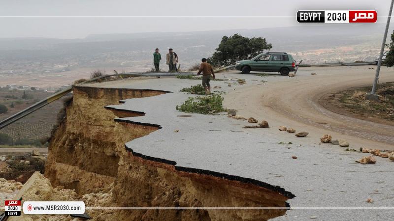 إعصار دانيال في درنة