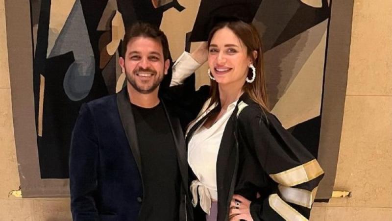 محمد رشاد وخطيبته