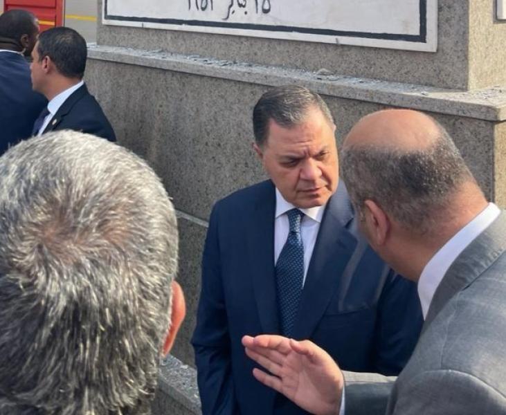 وزير الداخلية يتفقد مديرية أمن الإسماعيلية 
