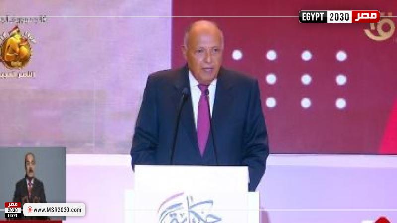 وزير الخارجية المصرية سامح شكري