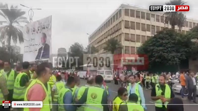 مسيرة للرئيس السيسي