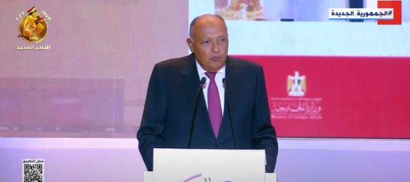 سامح شكري: الدولة استعادت ثقة الشركاء الدوليين رغم أحداث 2011 -  فيديو