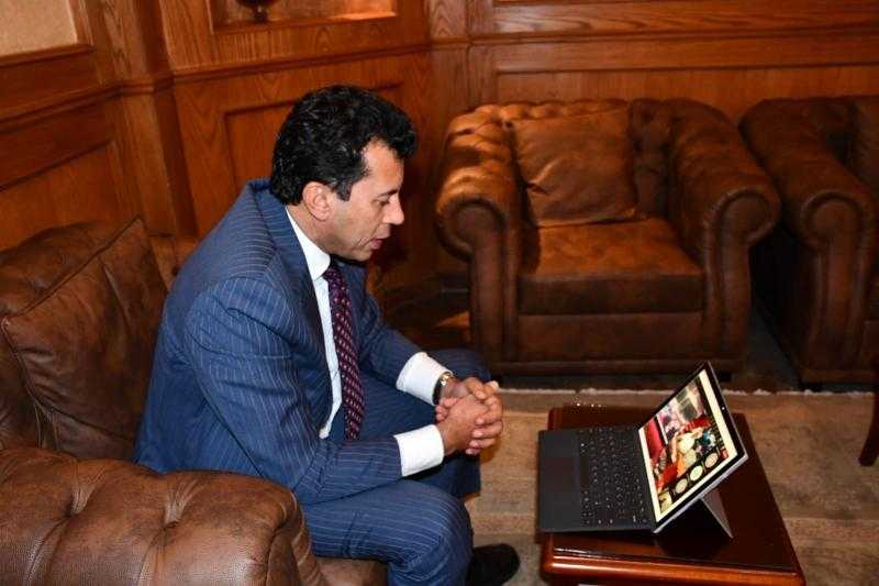 وزير الرياضة يشهد ختام المهرجان الرياضي الثالث للأسر الطلابية للجامعات