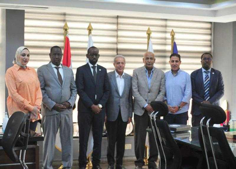 اتحاد الكرة يستقبل الوفد الصومالي