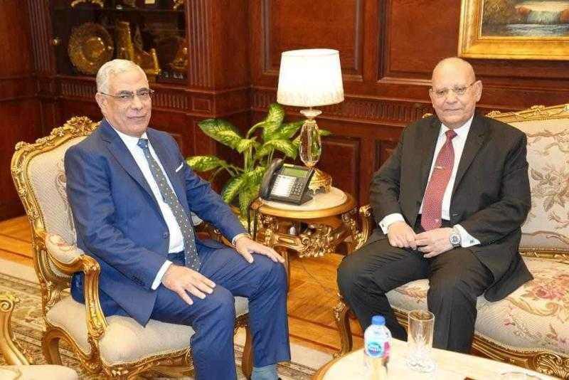 النائب العام يستقبل مفتي الجمهورية ووزير العدل السابق .. صور