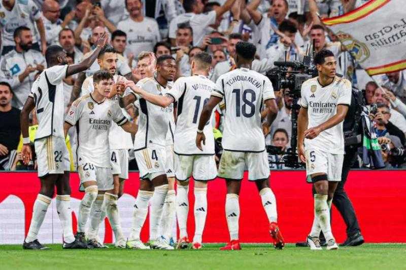 تشكيل ريال مدريد لمواجهة نابولي في دوري أبطال أوروبا