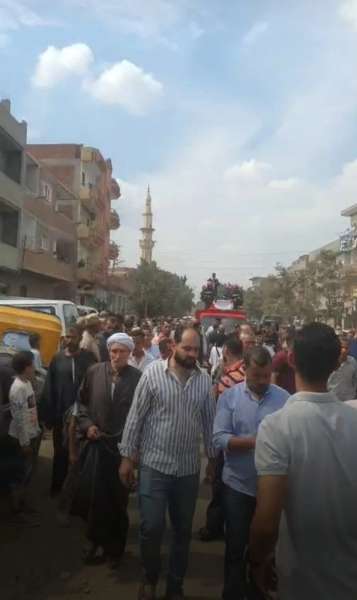 جنازة مهيبة المقدم محمد رفعت