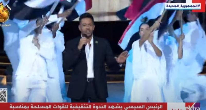 بمشاركة حماقي.. السيسي يشاهد أوبريت غنائي عن حرب أكتوبر