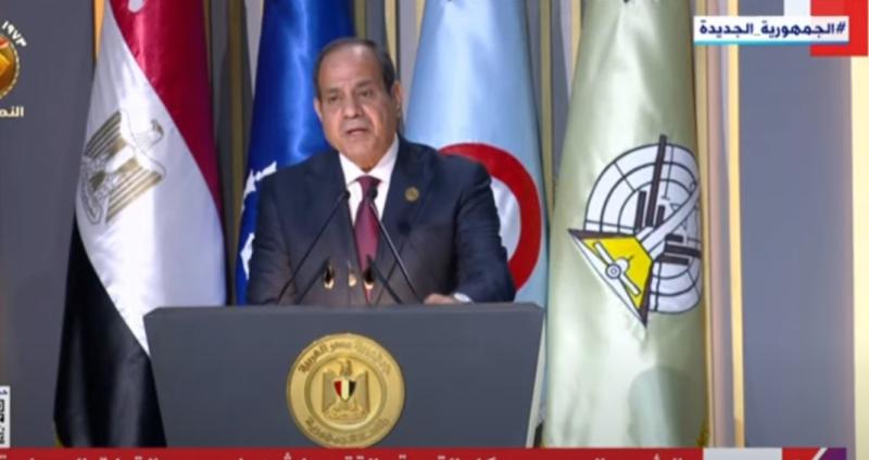 الرئيس السيسي: جيل أكتوبر أثبت أن لمصر رجالًا لكل عصر