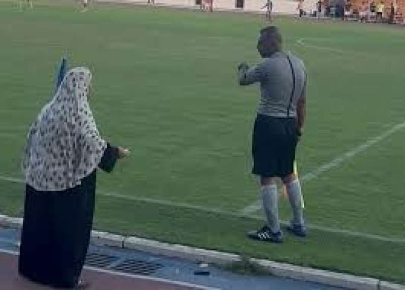 مسنة فلسطينية 