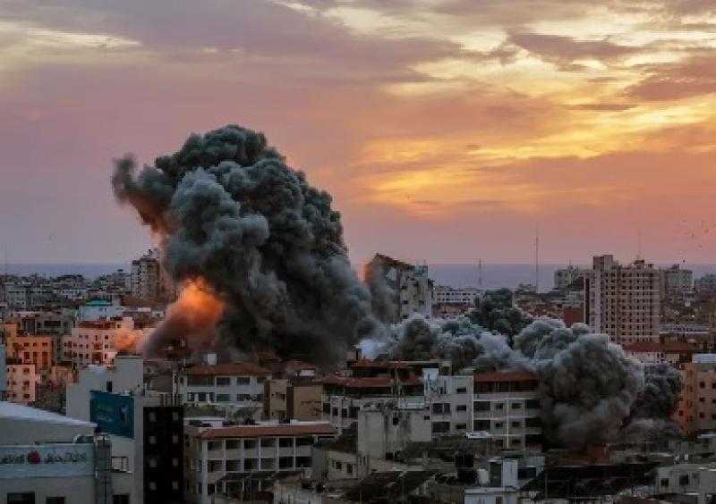طوفان الأقصى.. غارة إسرائيلية تسفر عن تدمير برج وطن في غزة