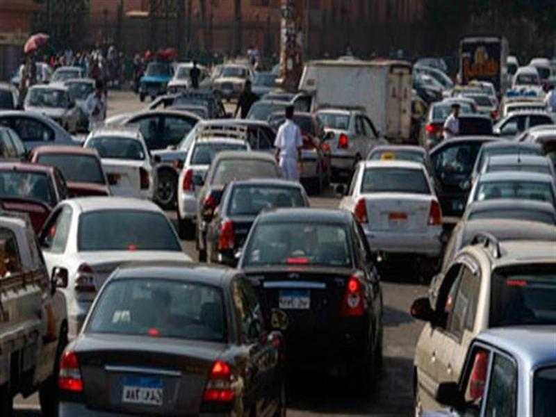 تعرف على الحالة المرورية بشوارع وميادين العاصمة