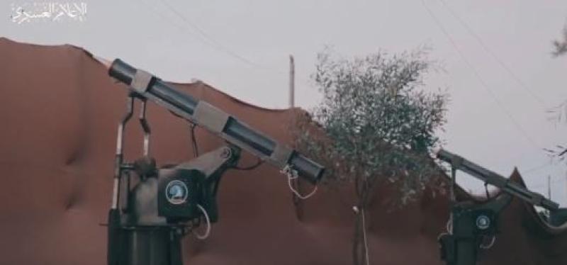 لأول مرة.. مشاهد لمنظومة الدفاع الجوي محلية الصنع من كتائب القسام «متبر 1».. فيديو