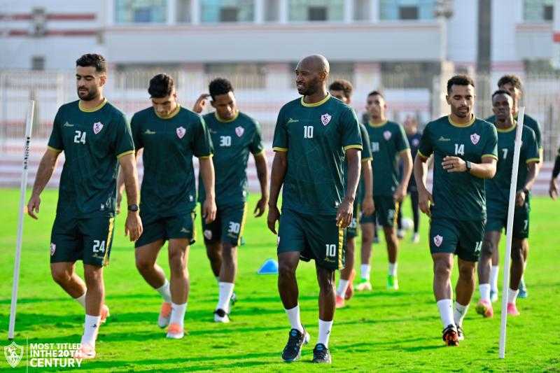 أوسوريو يعقد جلسة مع اللاعبين قبل بداية تدريبات الزمالك