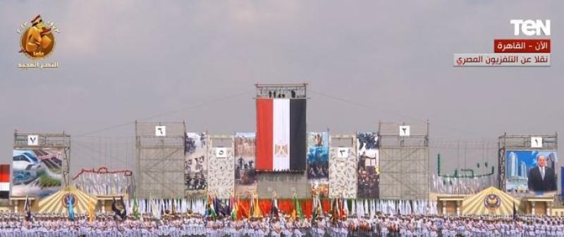 السيسي يشهد مراسم تسليم وتسلم القيادة في حفل تخرج دفعة جديدة من كلية الشرطة.. «فيديو»
