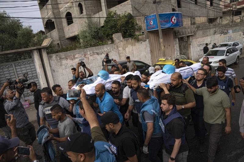 مقتل 3 صحفيين فلسطينيين في قصف إسرائيلي على غزة