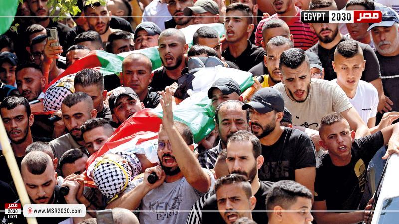 استشهاد الفلسطينين