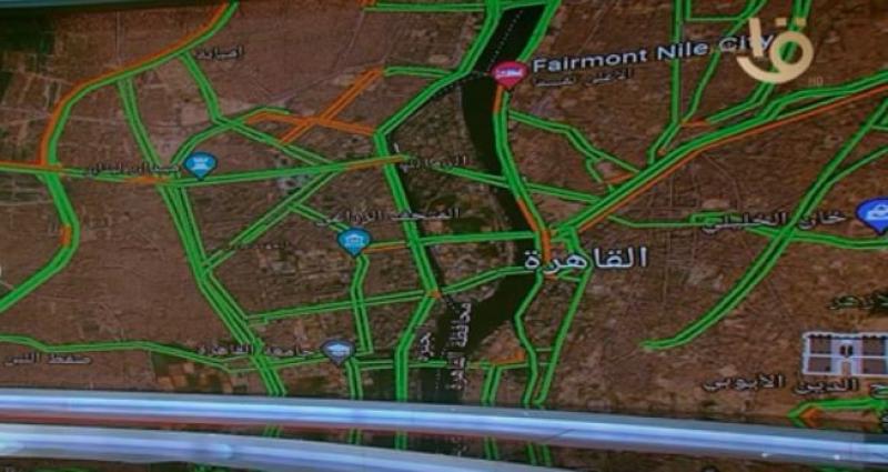 عبر جوجل ماب .. تفاصيل الحالة المرورية تزامنا مع ساعات الذروة الصباحية.. «فيديو»