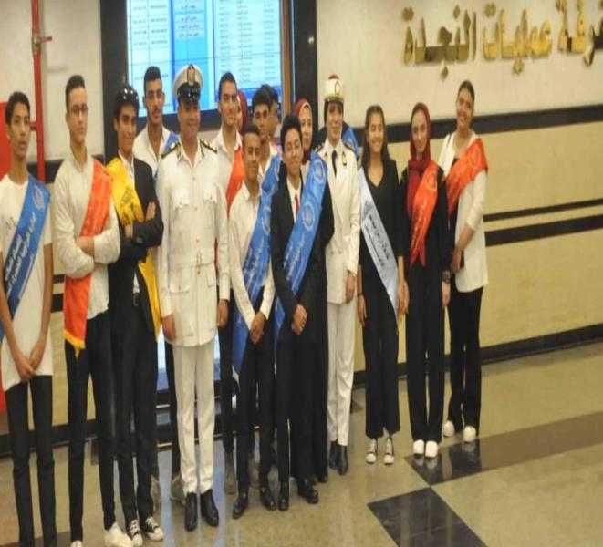 أمن القاهرة يستقبل زيارة اتحاد طلاب مدارس العاصمة