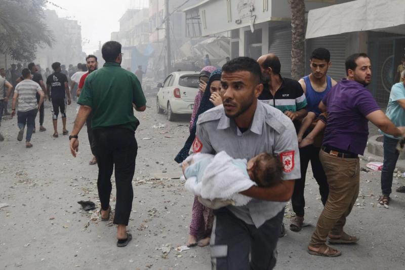 تليفزيون فلسطين: القضاء على 22 عائلة نتيجة القصف الإسرائيلي على غزة