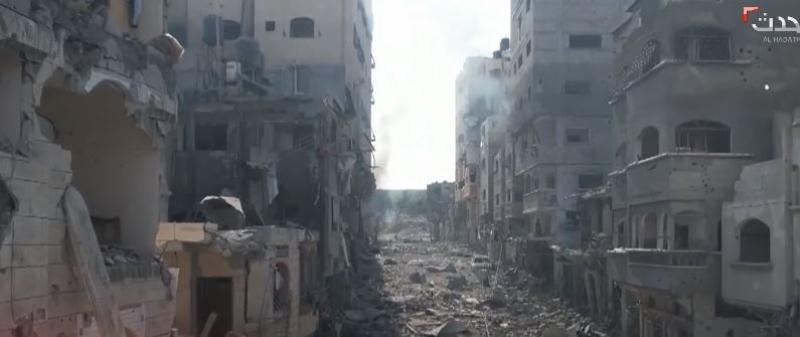 غارات إسرائيلية تستهدف فنادق سياحية بقطاع غزة .. «فيديو»