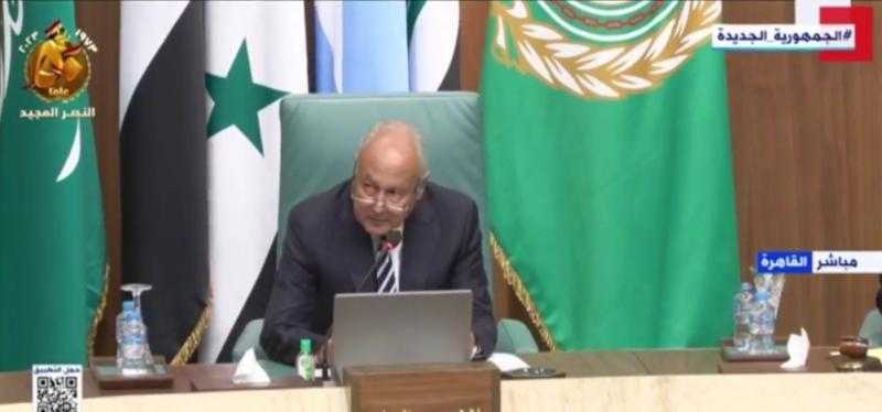 أبو الغيط: سكان غزة يتعرضون لمجزرة يجب وقفها فورًا