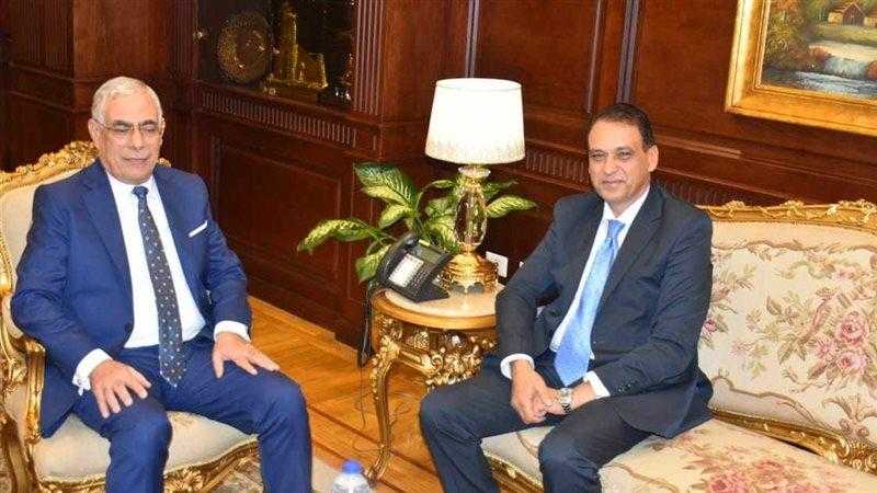 النائب العام يستقبل وزير شؤون المجالس النيابية