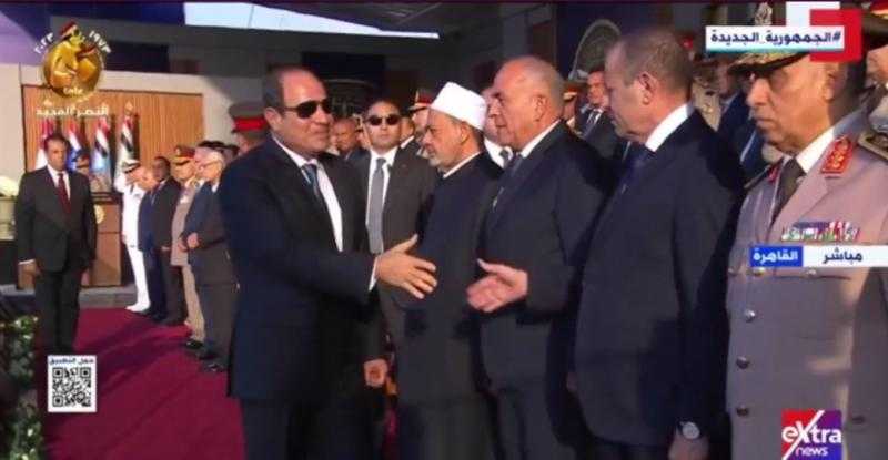 السيسي يشهد حفل تخرج دفعة جديدة من الكليات العسكرية